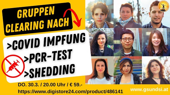 GRUPPEN Clearing nachCOVID Impfung,PCR-Test,Shedding_570x320